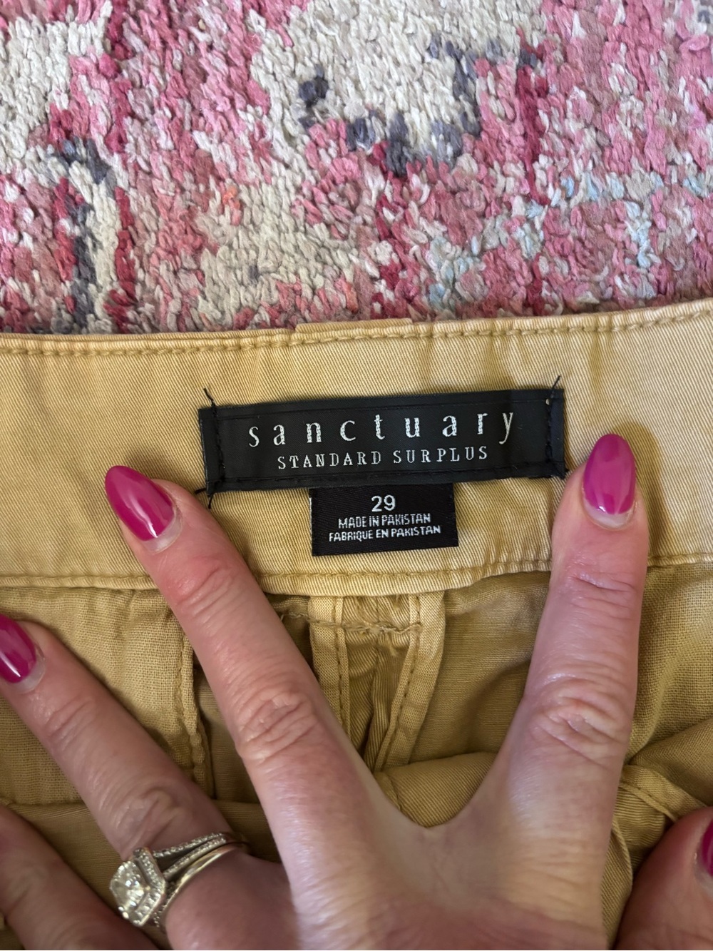 Sanctuary Khaki Mini Skirt